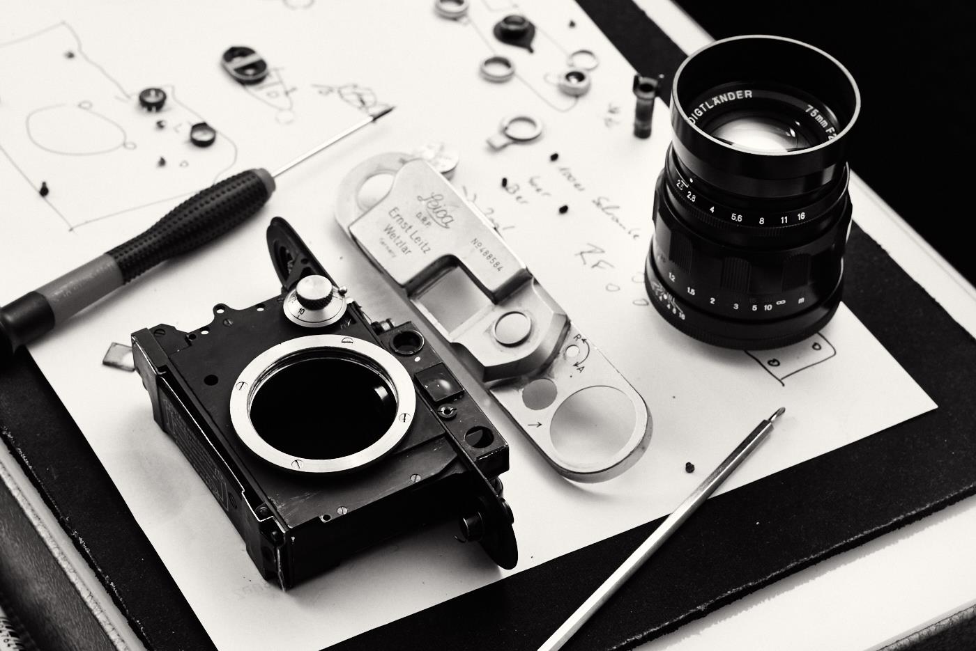 Leica Iii Entfernungsmesser : Christoph heinrich fotografie wartung einer leica iii